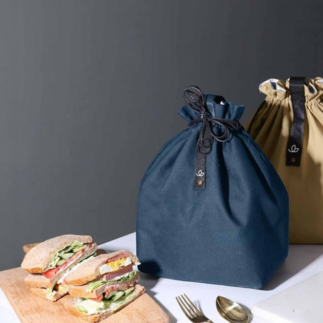 SAC COTON PERSONNALISABLE DEJEUNER MIF 150 GR/M² 'MAEL'