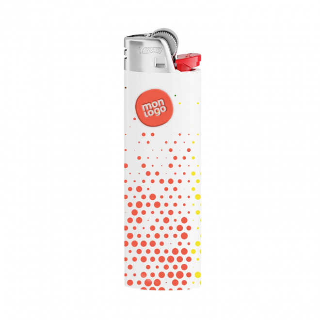 BRIQUET PERSONNALISABLE BIC® PUFFY RELIEF 'FIREFLAMME'