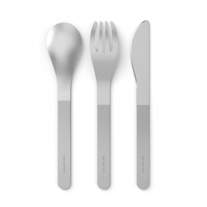 SET PERSONNALISABLE DE COUVERTS EN INOX 'SLIM BOX'