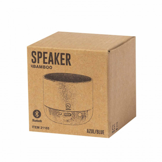 ENCEINTE BLUETOOTH® PERSONNALISABLE 'NOVA RECYCLE BOIS'