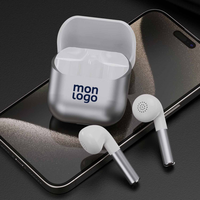 ÉCOUTEURS BLUETOOTH® PERSONNALISABLE 'MAURTY'