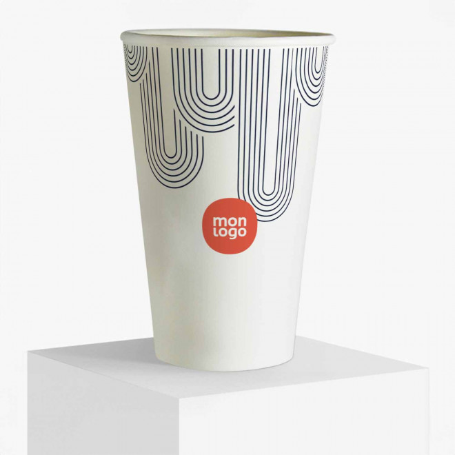 GOBELET CARTON 45 CL PERSONNALISABLE 'KUPPO'