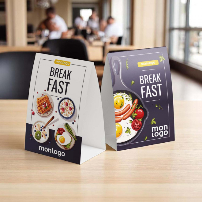 CHEVALET DE TABLE PERSONNALISABLE 'SPIRITO'