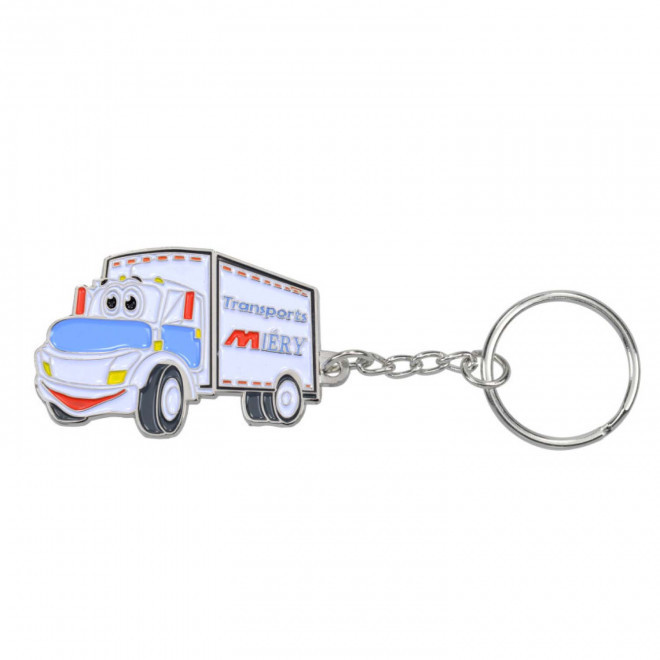 PORTE CLE PERSONNALISE EN ZAMAC RECYCLE 'CUSTOM'