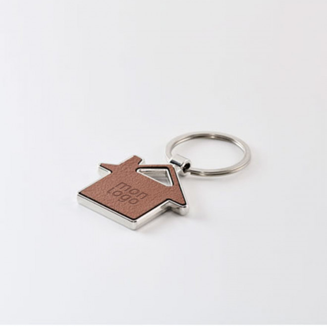 PORTE CLE EN PU RECYCLE PERSONNALISE 'ANGELOS MAISON'