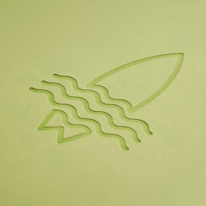 CARNET SUR MESURE PERSONNALISE EN PU A4 'MYNOTE'