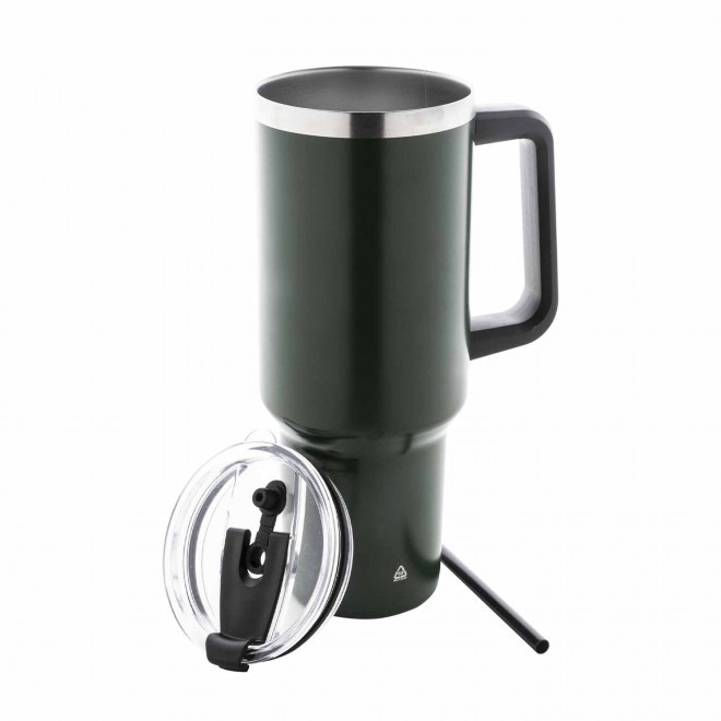 MUG ISOTHERME ACIER 1.2L PERSONNALISE 'TENDENZI INOX'