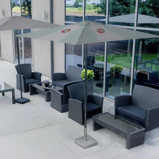 PARASOL AVEC EMBASE 'SENTIDO RECYCLE'
