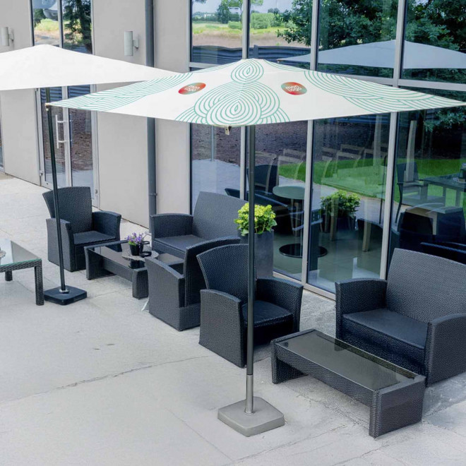 PARASOL SANS EMBASE PERSONNALISABLE 'SENTIDO RECYCLE'