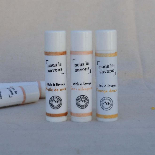 STICK A LEVRES BIO 5G PERSONNALISE 'SANDY'