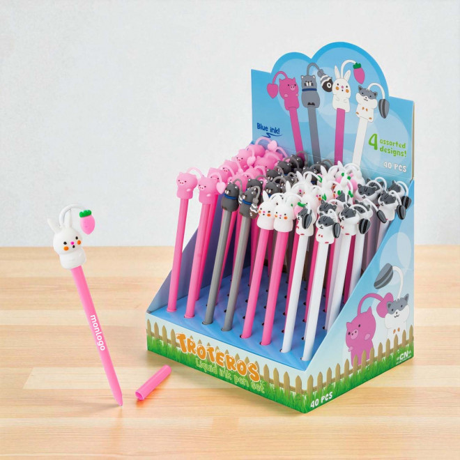 LOT DE 40 STYLOS PERSONNALISABLE 'LEGIMA' 