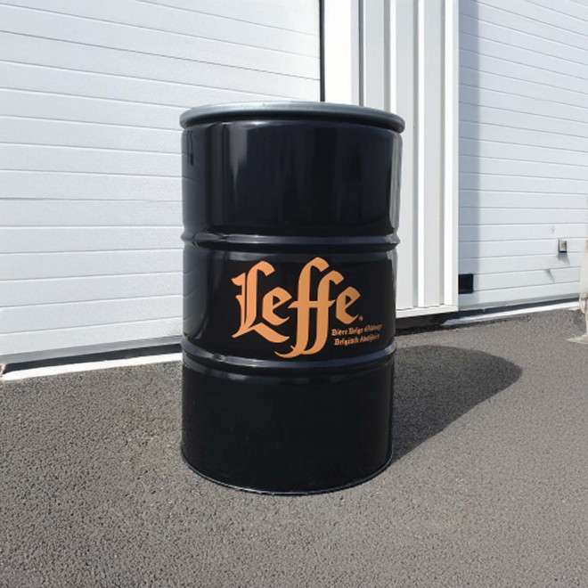 BARIL PRESENTOIR PERSONNALISE 'BAROUL BLACK'