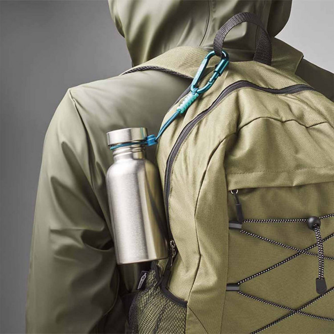 PORTE BOUTEILLE PERSONNALISABLE AVEC MOUSQUETON 'WATA'