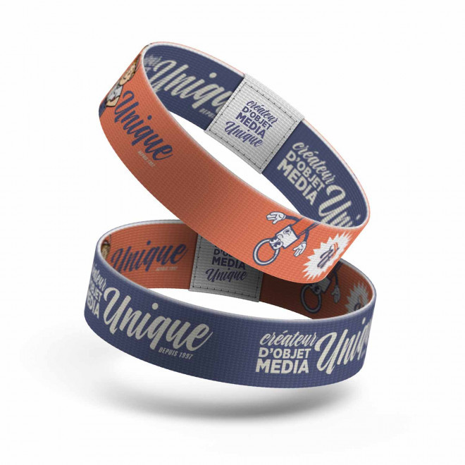 BRACELET ELASTIQUE PERSONNALISABLE SUR MESURE 'HYROKS'