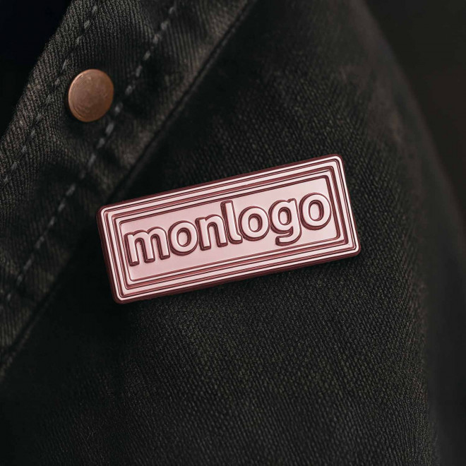 PINS PERSONNALISE A LA FORME EMAIL 'PINZ COPPER'