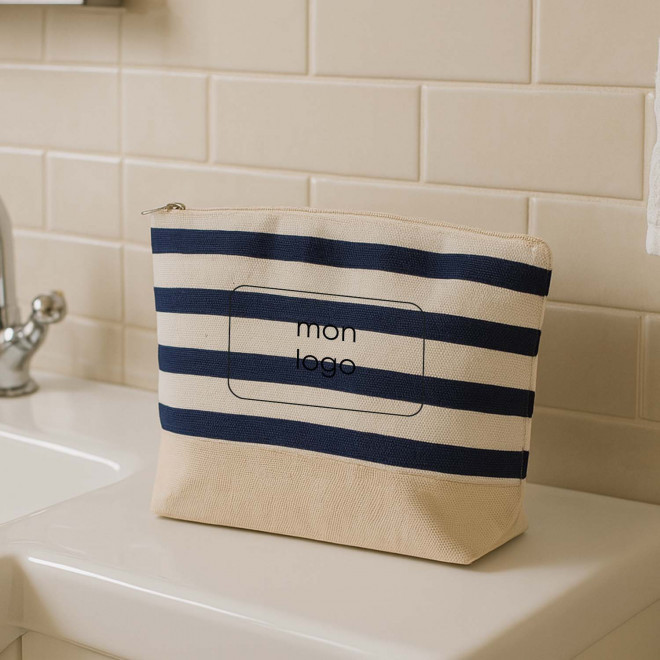 TROUSSE DE TOILETTE PERSONNALISEE 'MARINE'