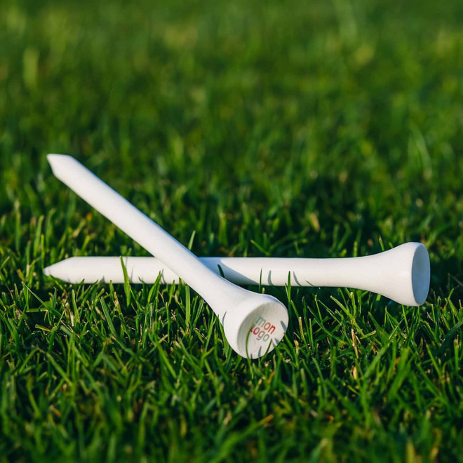 TEE GOLF BAMBOU PERSONNALISABLE 'WAYTEE'