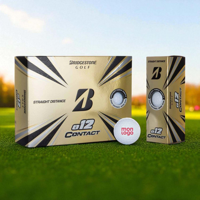 BOITE DE BALLES DE GOLF PERSONNALISABLE 'BRIDGEGOLF'