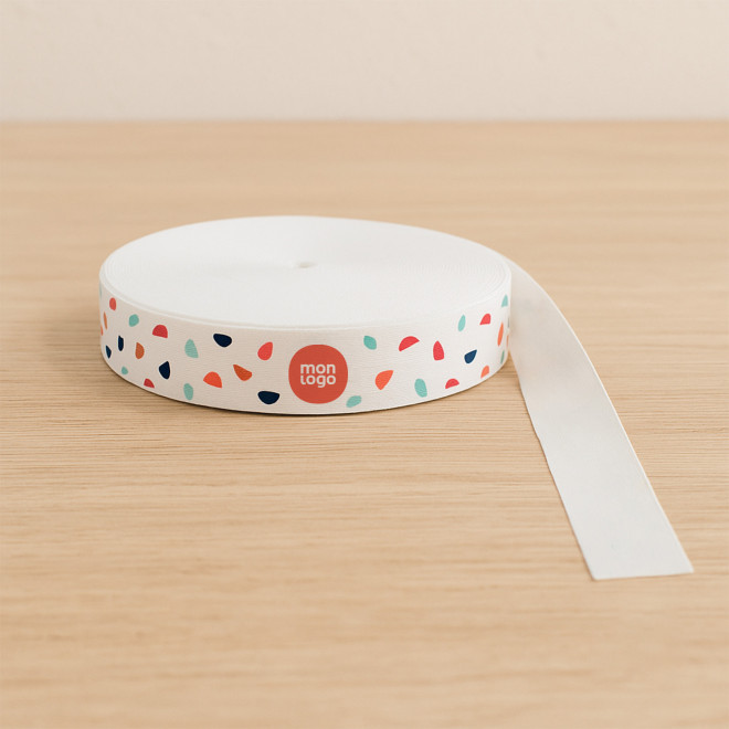 RUBAN CADEAU PERSONNALISE EU 15MM 100M 'RIBBON'