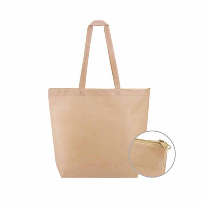 CABAS NON TISSE PERSONNALISABLE 'CORVASO ZIPPE'