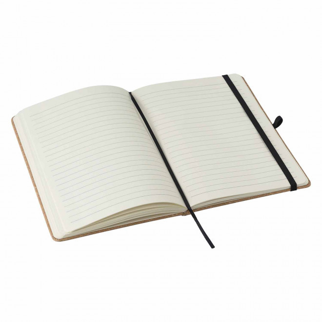 CARNET A5 EN CUIR RECYCLE PERSONNALISABLE 'MORALO'