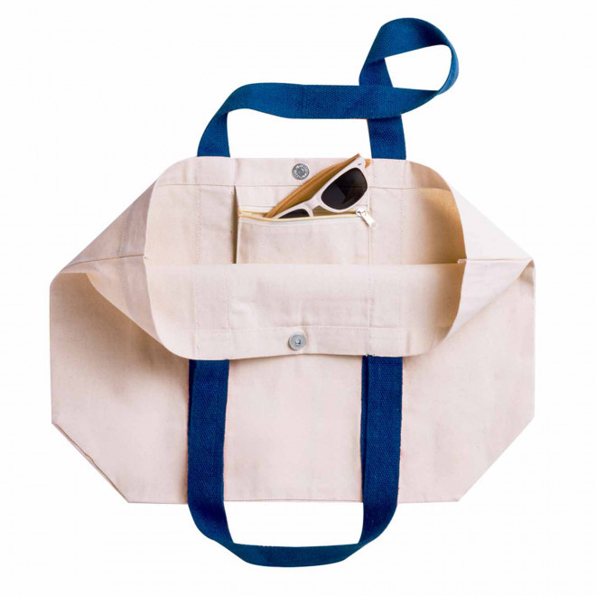 SAC COTON PERSONNALISABLE BICOULEUR 'ARIATI'