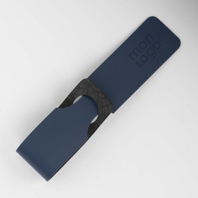 ETIQUETTE BAGAGES PERSONNALISEE MIF EN CUIR 'VINCENT'