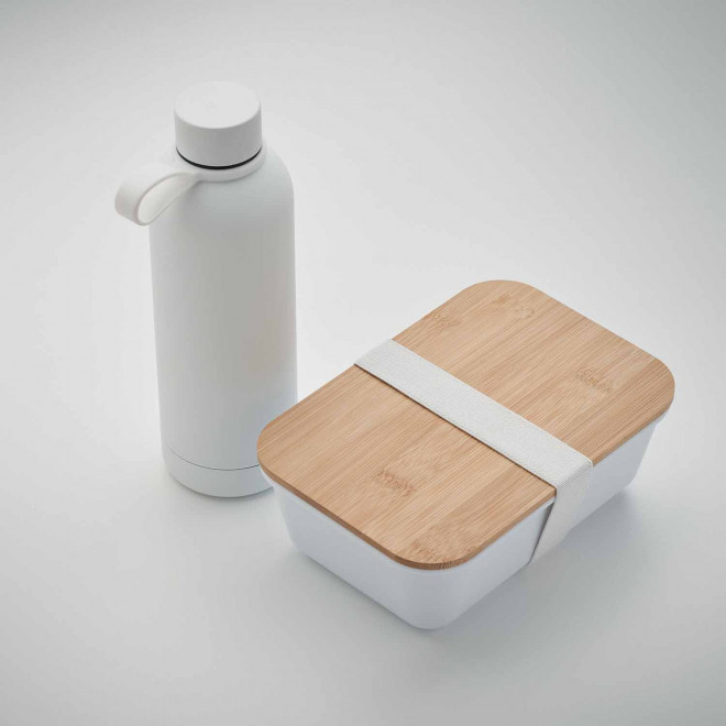 SET PERSONNALISABLE LUNCH BOX ET BOUTEILLE 'MYDY'