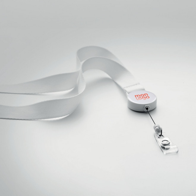 TOUR DE COU DEROULEUR PERSONNALISE 'PAT'