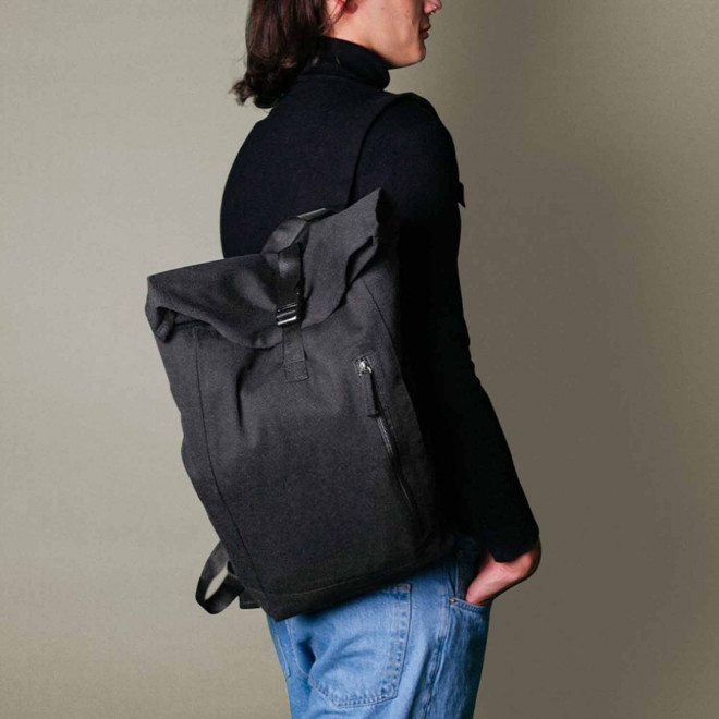 SAC A DOS ROLL TOP RECYCLE  'MIXTO'