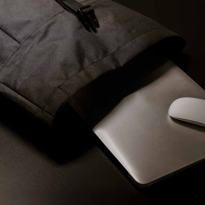 SAC A DOS ROLLTOP RPET PERSONNALISABLE 'ROLLAX'