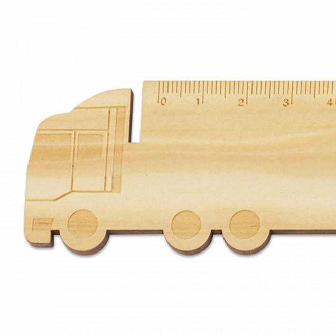 REGLE CAMION PUBLICITAIRE EN BOIS 'JUDY'