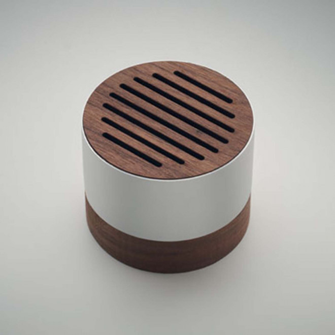 MINI ENCEINTE SANS FIL PERSONNALISABLE 'ELEG ALU'
