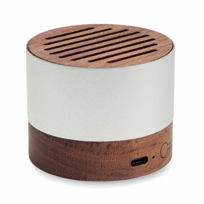 MINI ENCEINTE SANS FIL PERSONNALISABLE 'ELEG ALU'