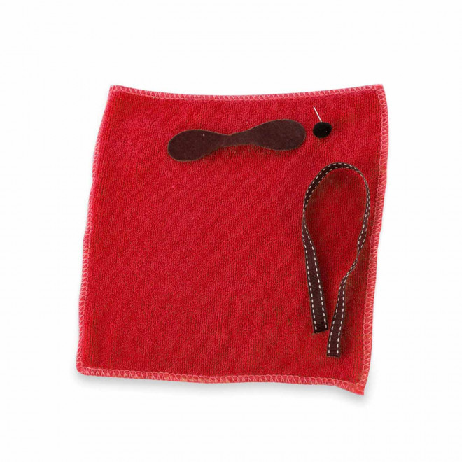 SERVIETTE MICROFIBRE ENFANT PERSONNALISABLE 'WOUFFY'
