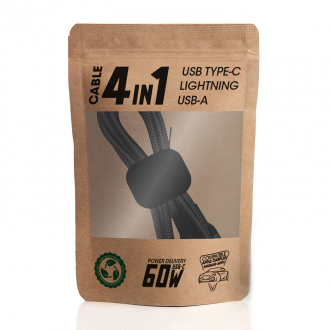 CABLE LUMINEUX 60W PERSONNALISE 'LUMIO LONG'