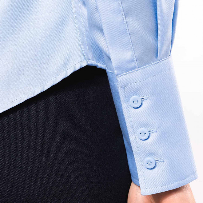 CHEMISE FEMME PERSONNALISABLE SANS REPASSAGE 'IMPEC'