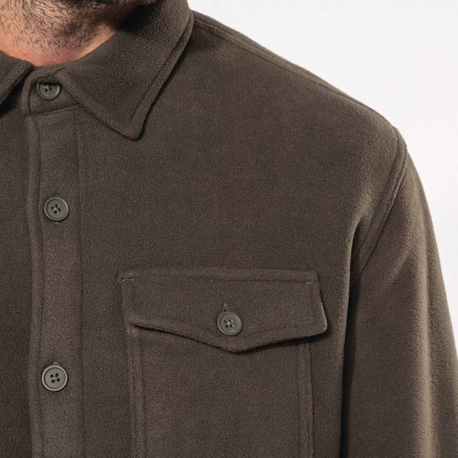 SURCHEMISE POLAIRE HOMME PERSONNALISABLE 'SHERPA TRAIL'