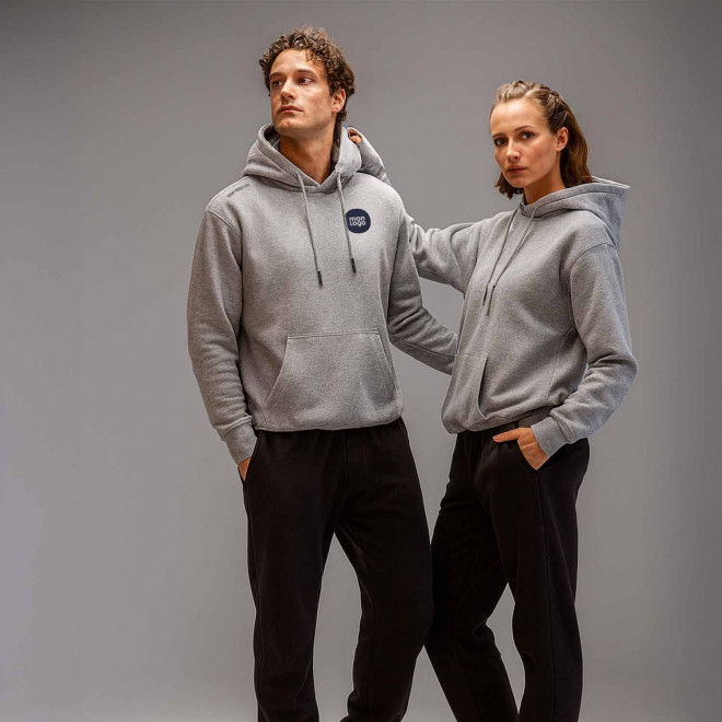 SWEATSHIRT CAPUCHE MIXTE PERSONNALISABLE 'TS'