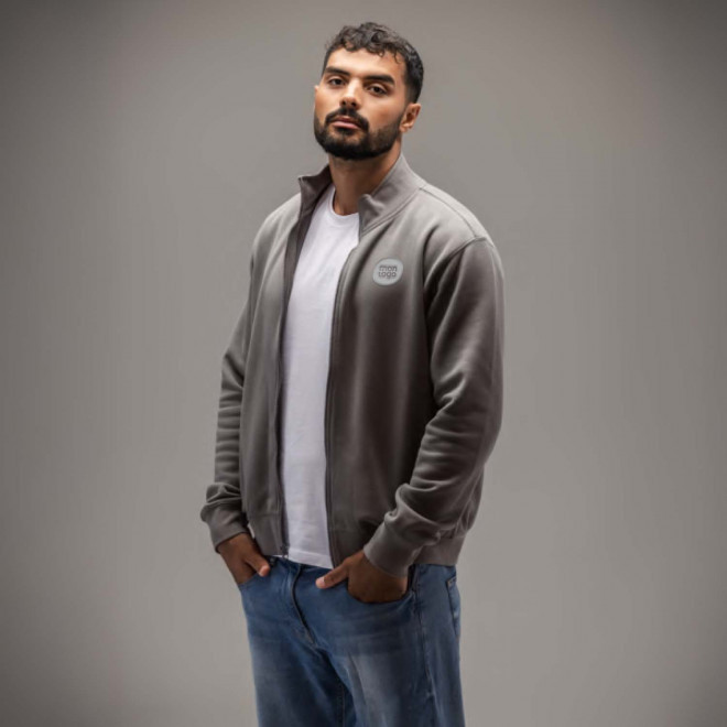 SWEAT ZIPPE HOMME PERSONNALISE 'TS'