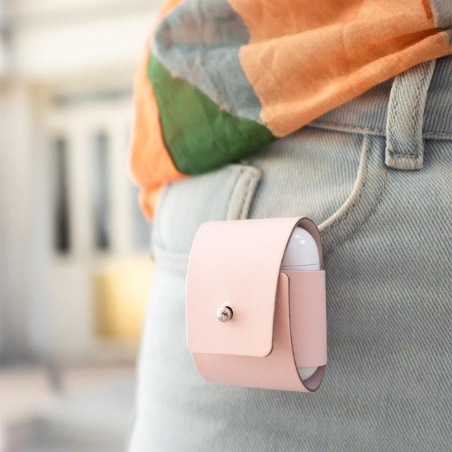 ETUI AIRPODS PERSONNALISABLE CUIR RECYCLE 'ROVER'