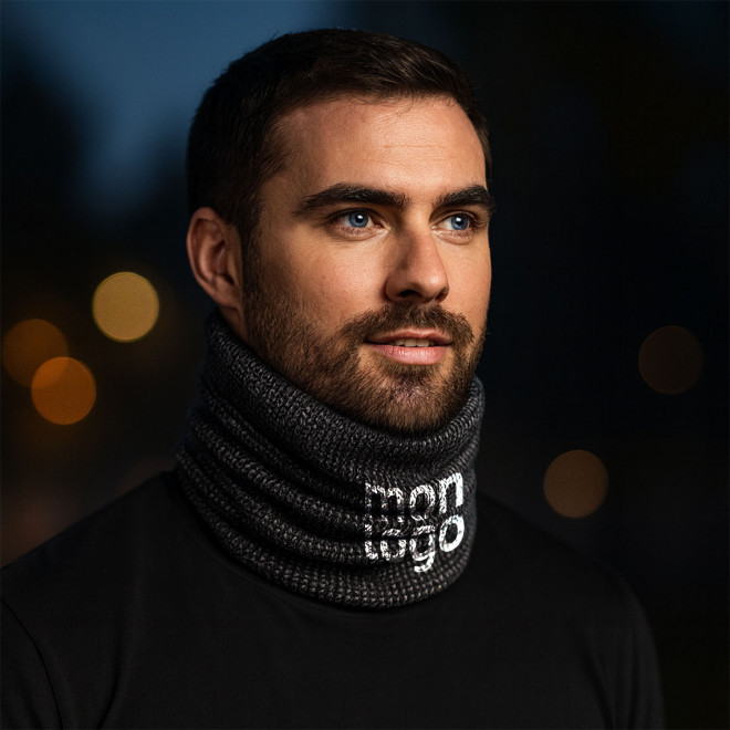 TOUR DE COU REFLECHISSANT PERSONNALISE 'VISIVEL'