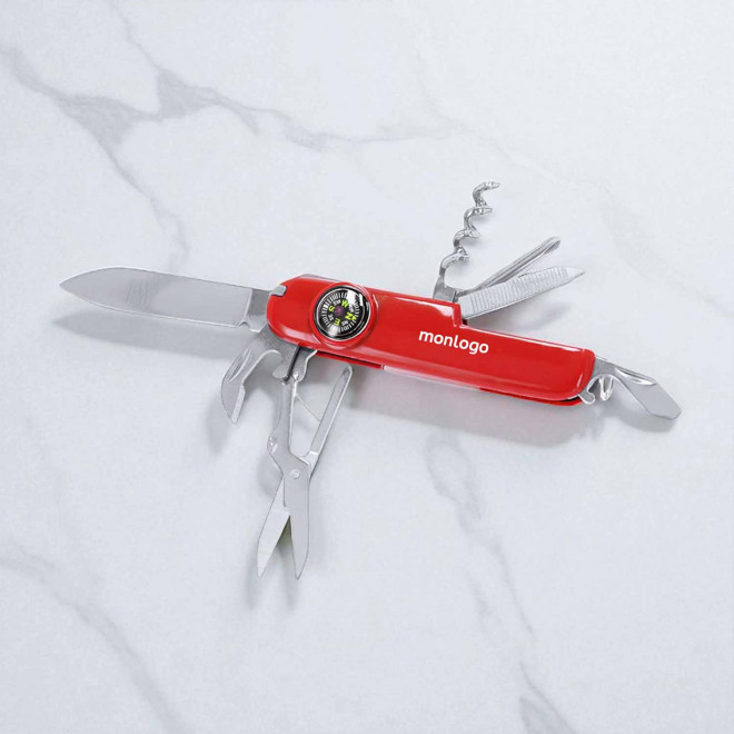 COUTEAU DE POCHE PERSONNALISE AVEC BOUSSOLE 'CUTTY'