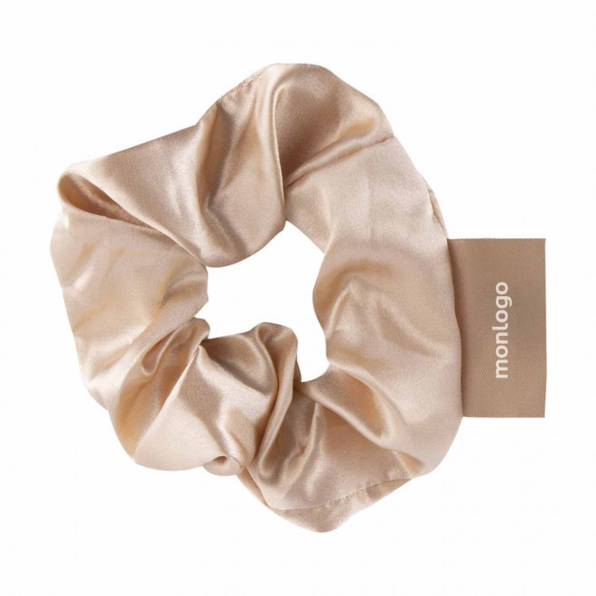 CHOUCHOU PERSONNALISE EN SATIN POUR CHEVEUX 'CHIGNON'