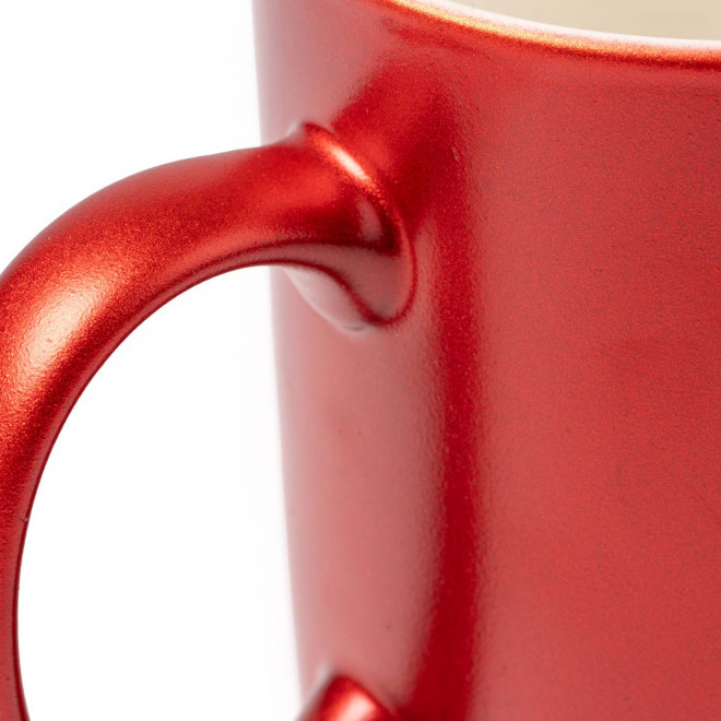 MUG EN CERAMIQUE PERSONNALISE NACRE 350ML 'GLIMT'