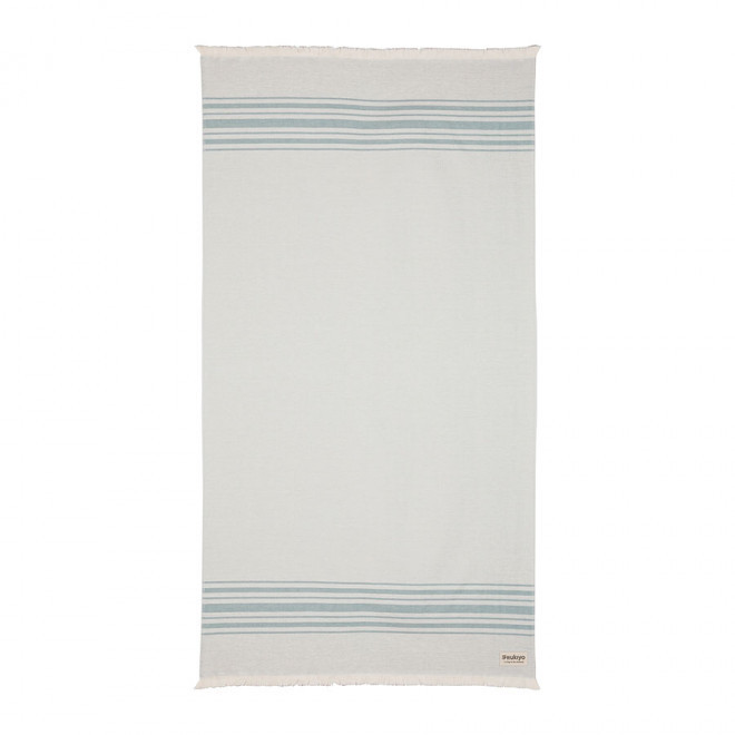 FOUTA PERSONNALISEÉ AWARE UKIYO® 'ELLIS' - vert