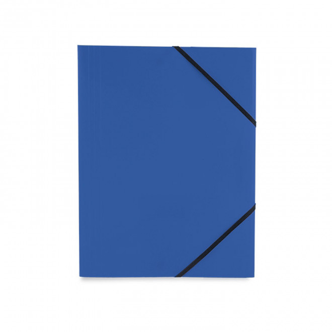 POCHETTE A ELASTIQUES PERSONNALISABLE 'JULIUS' - bleu