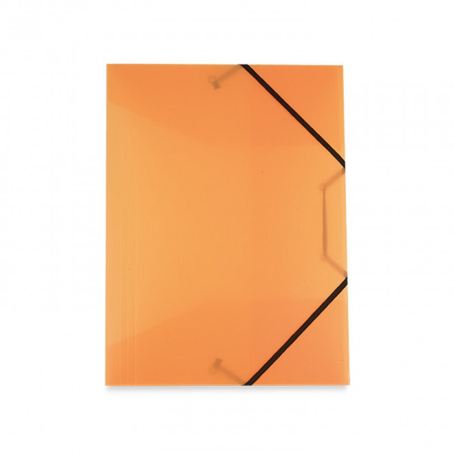 POCHETTE A ELASTIQUES PERSONNALISABLE 'JULIUS' - orange