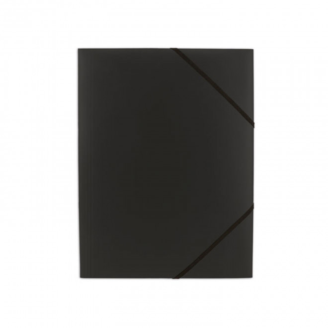 POCHETTE A ELASTIQUES PERSONNALISABLE 'JULIUS' - noir