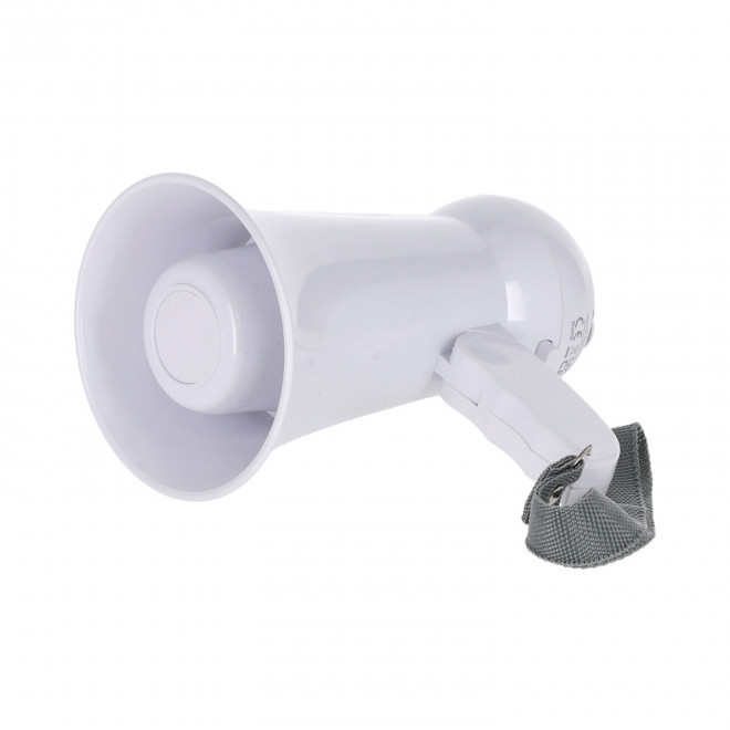 MEGAPHONE PLIABLE PUBLICITAIRE 'BELAIR' - blanc